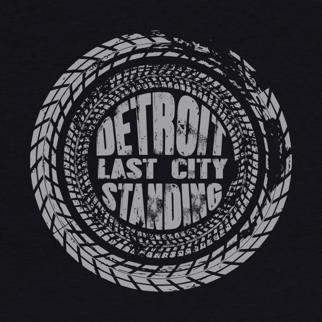 Detroit Last City Standing Wheel Design by Evan Derian